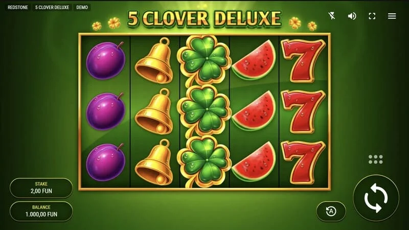5 Clover Deluxe - játék képernyője
